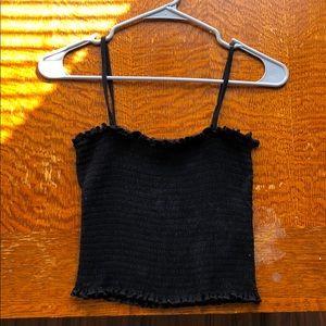 Black crop top from John Galt! One size